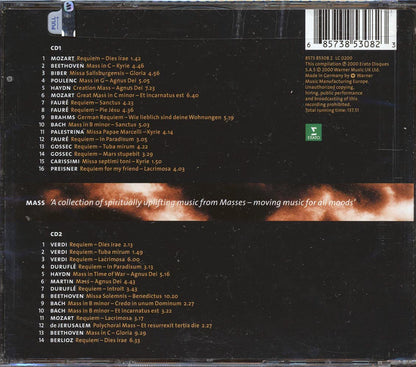 Mozart, Beethoven, Verdi, Etc. - Mass (30 tracks) (2xCD) Music CD