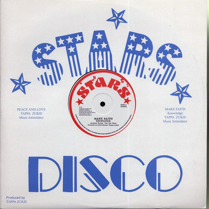 Knowledge - Make Faith  /  Tappa Zukie - Peace & Love 12" Vinyl Record