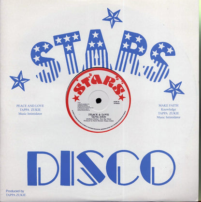 Knowledge - Make Faith  /  Tappa Zukie - Peace & Love 12" Vinyl Record