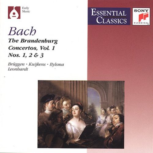 Bach / Bruggen / Leonhardt / Bylsma / Kuijken - Brandenburg Concertos 1-3 - Music CD