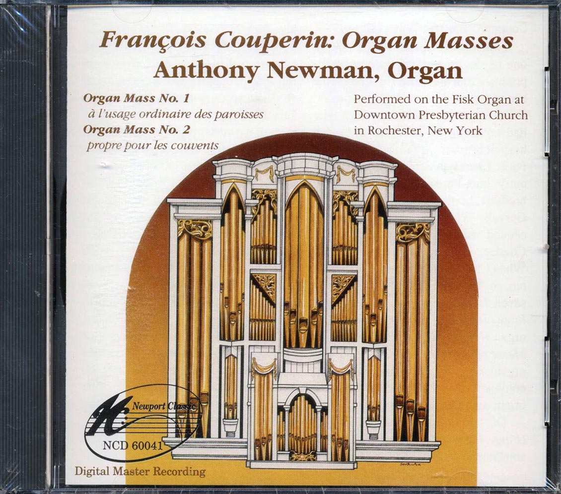 Francois Couperin, Anthony Newman - Francois Couperin: The Two Organ Masses Music CD