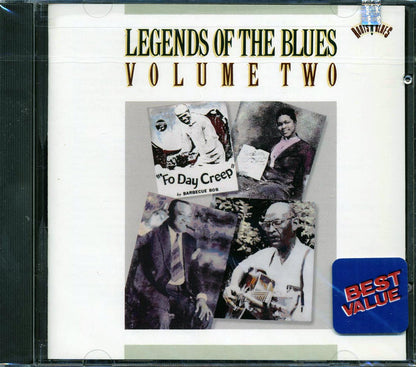 Roosevelt Sykes, Texas Alexander, T-Bone Walker, Etc. - Legends Of The Blues Volume 2 (20 tracks) Music CD