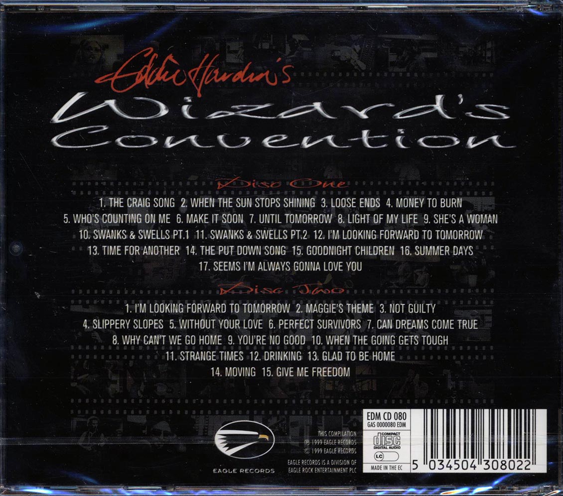 Eddie Hardin's Wizard's Convention - The Masters (32 tracks) (2xCD) Music CD