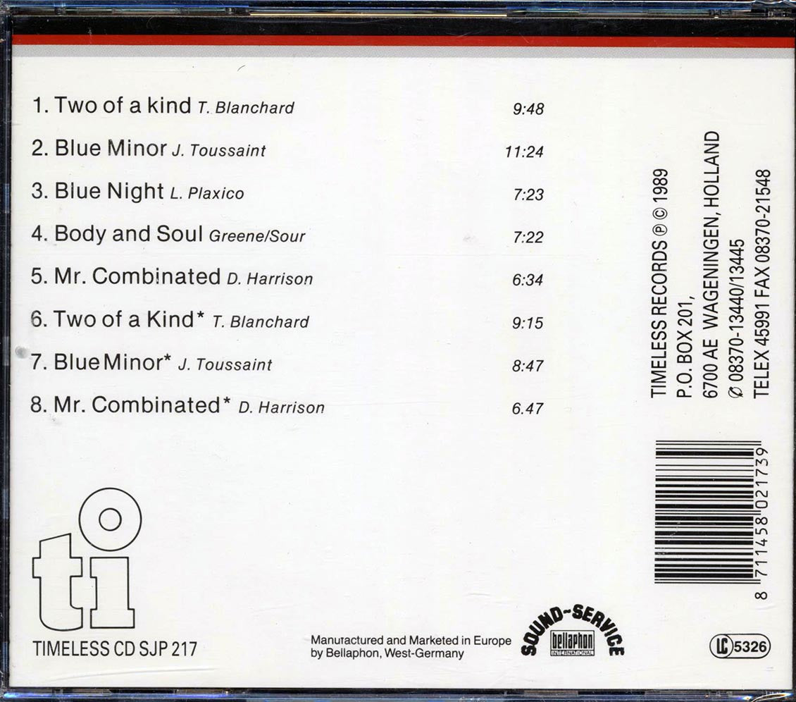 Art Blakey & The Jazz Messengers - Blue Night Music CD