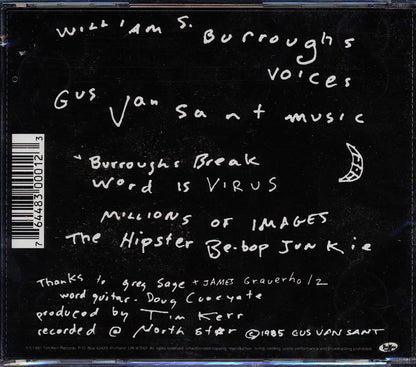 William S Burroughs, Gus Van Sant - The Elvis Of Letters (marked/ltd stock) Music CD