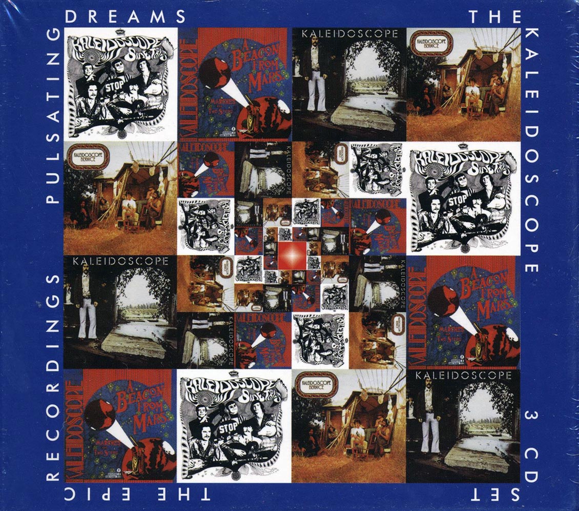 Kaleidoscope - Pulsating Dreams: The Epic Recordings (45 tracks) (3xCD) (deluxe 4-fold digipak) Music CD