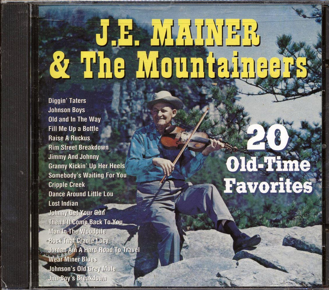JE Mainer & The Mountaineers - 20 Old-Time Favorites (20 tracks) (marked/ltd stock) Music CD