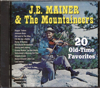 JE Mainer & The Mountaineers - 20 Old-Time Favorites (20 tracks) (marked/ltd stock) Music CD