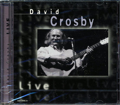 David Crosby - David Crosby Live Music CD