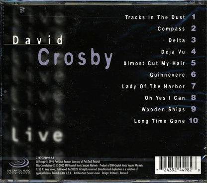 David Crosby - David Crosby Live Music CD