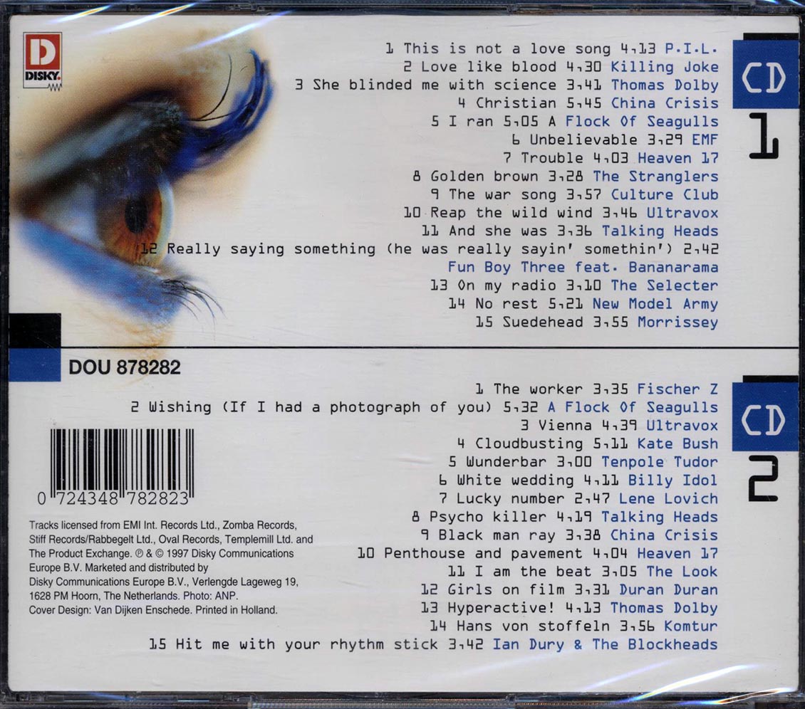 Talking Heads, Morrissey, Culture Club, Etc. - New Wave Classics (30 tracks) (2xCD) Music CD