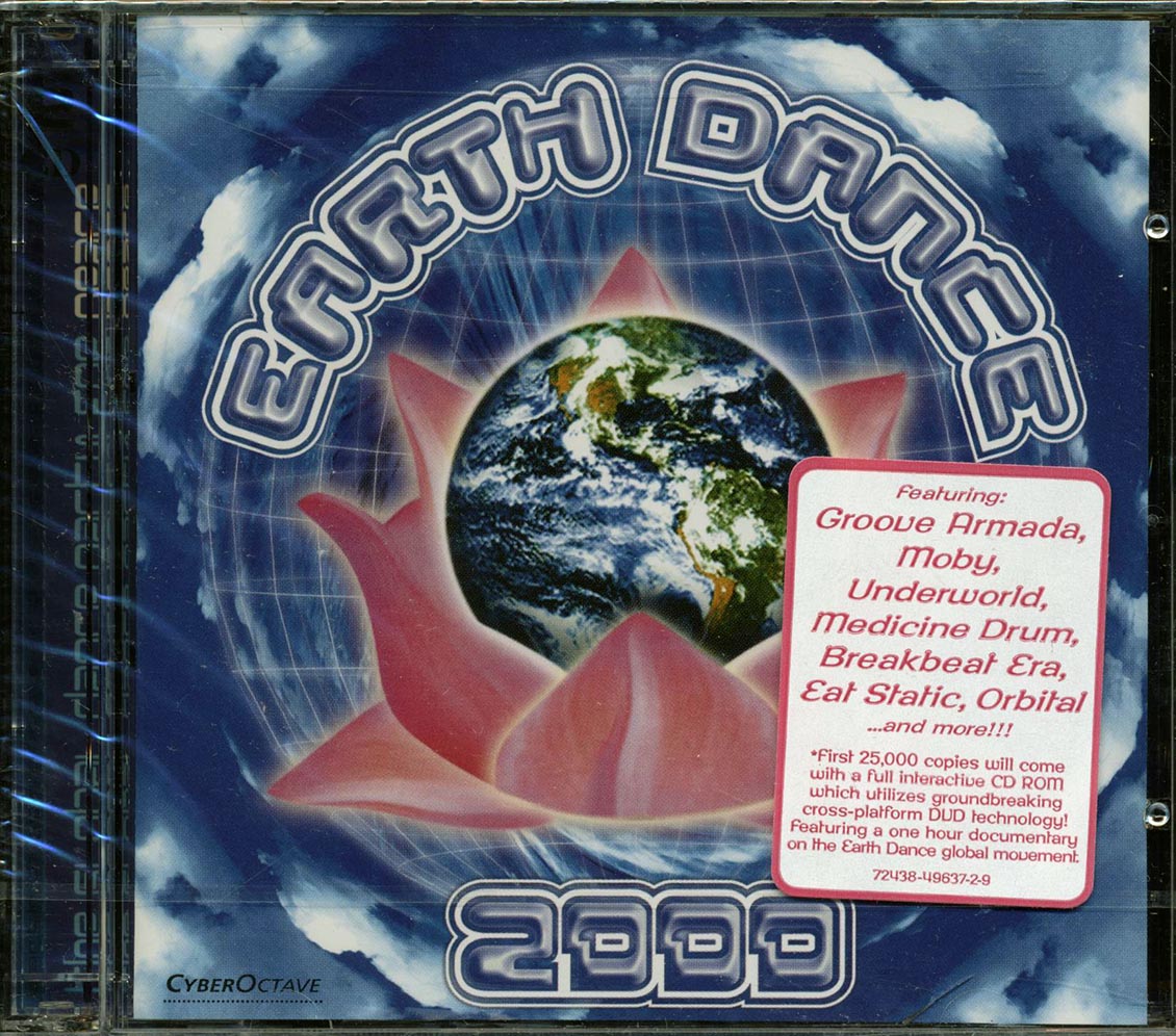 Groove Armada, Orbital, Lunatic Calm, Etc. - Earth Dance 2000: The Global Dance Party For Peace Music CD