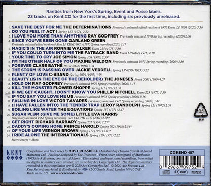 The Determinations, Act 1, Ray Godfrey, Garland Green, Etc. - Spring NYC Soul Music CD