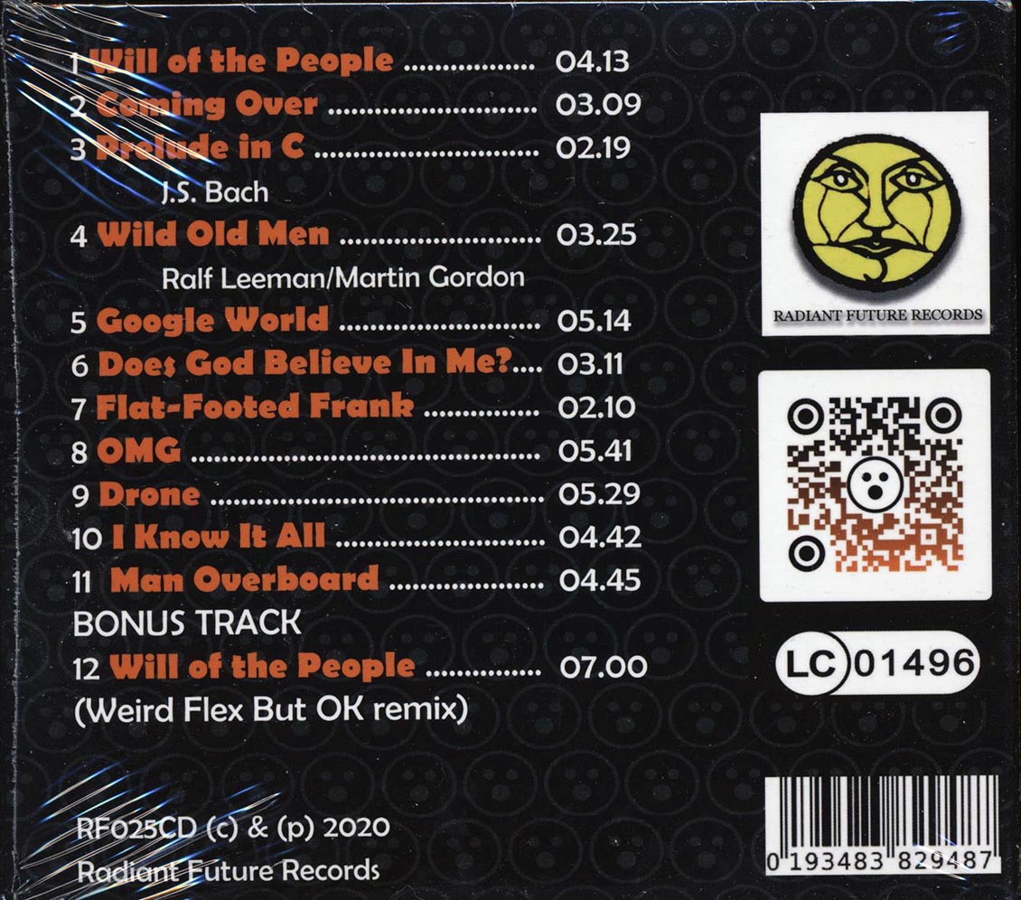 Martin Gordon - OMG Music CD