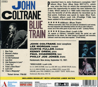 John Coltrane Blue Train Music CD