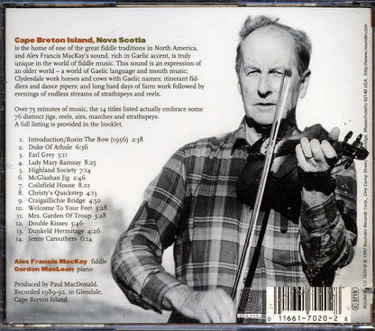 Alex Francis MacKay - A Lifelong Home (marked/ltd stock) Music CD