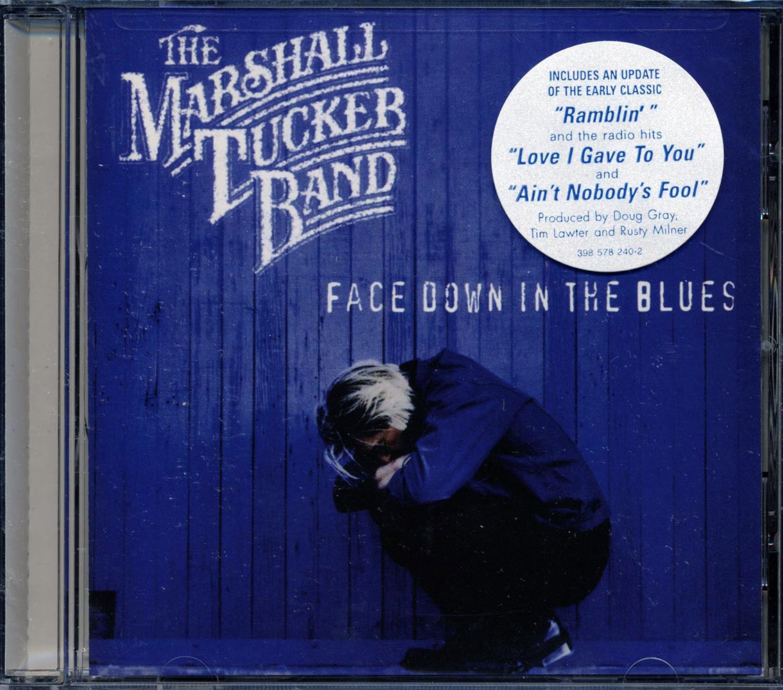 The Marshall Tucker Band Face Down In The Blues marked/ltd stock Music CD