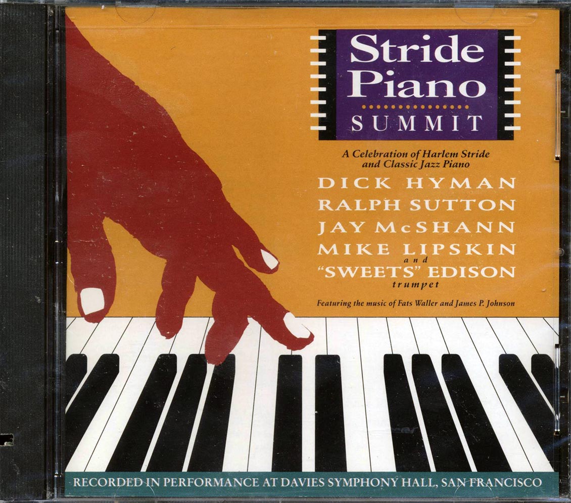 Dick Hyman, Ralph Sutton, Jay McShann, Etc. - Stride Piano Summit (marked/ltd stock) Music CD