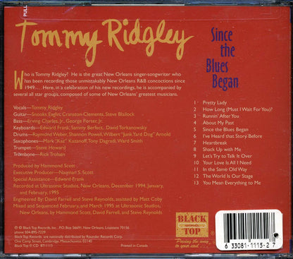 Tommy Ridgley - Since The Blues Began (marked/ltd stock) Music CD