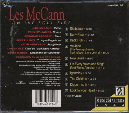 Les McCann - On The Soul Side (marked/ltd stock) Music CD