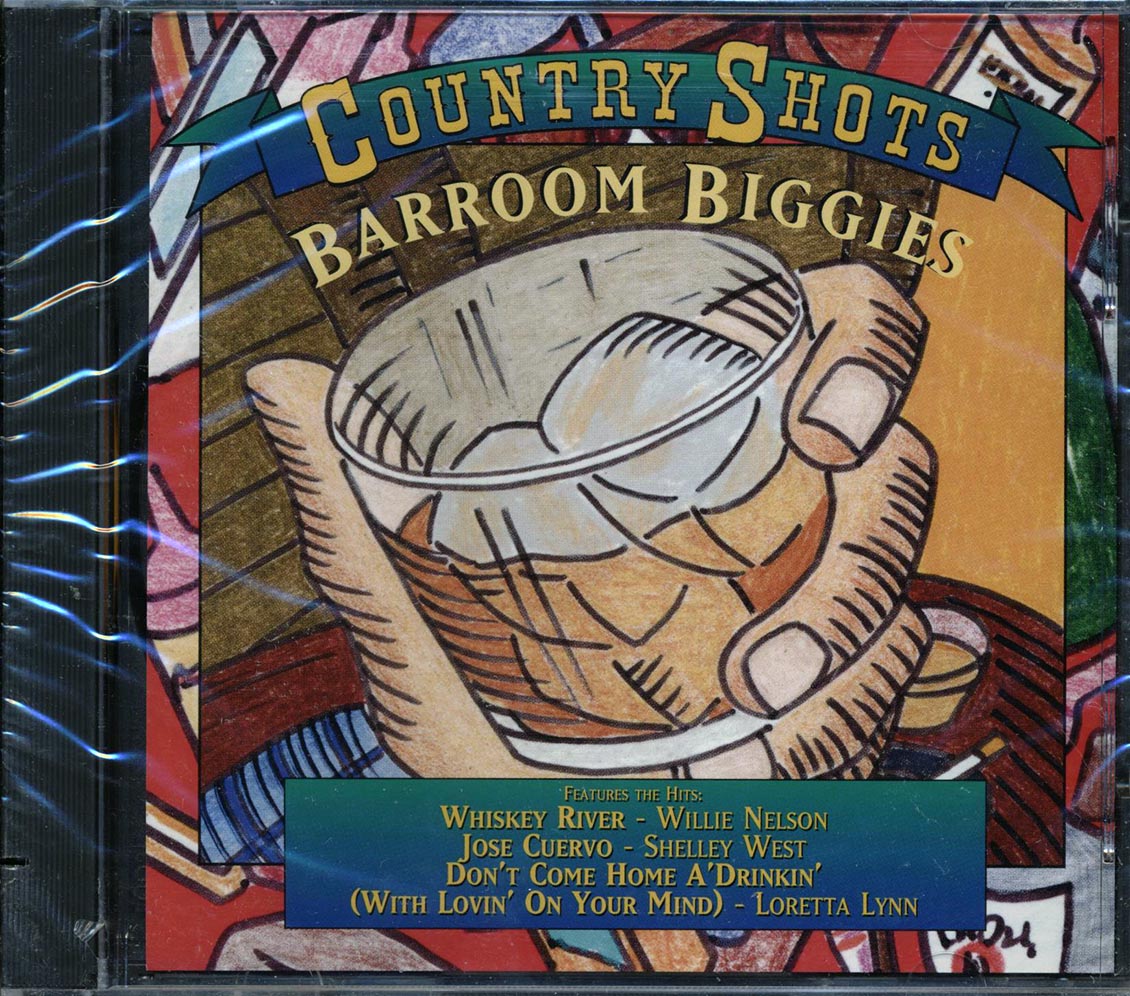 Jerry Lee Lewis, Mel Tillis, George Jones, Etc. - Country Shots: Barroom Biggies (marked/ltd stock) Music CD
