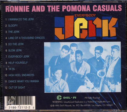 Ronnie & The Pomona Casuals - Everybody Jerk (marked/ltd stock) Music CD
