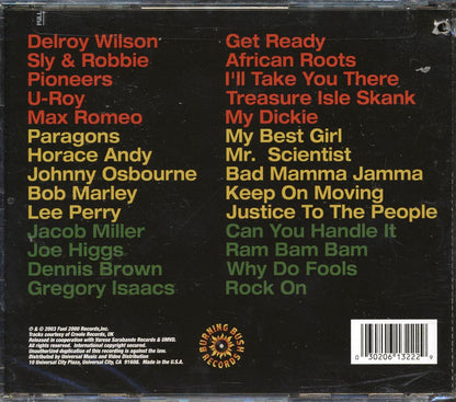 Jacob Miller, Sly & Robbie, The Pioneers, U Roy, Lee Perry, Etc. - Roots Reggae Rasta (marked/ltd stock) Music CD