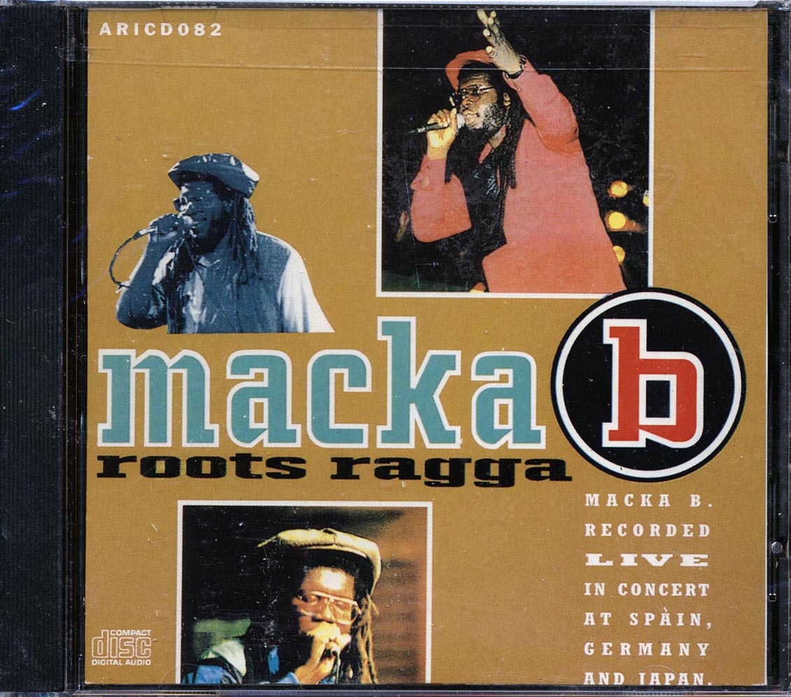 Macka B - Roots Ragga: Recorded Live In Concert At Spain, Germany And Japan (marked/ltd stock) Music CD