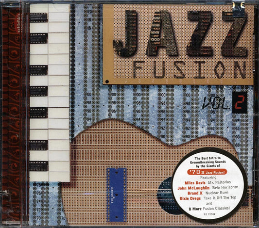 Brecker Brothers Brand X Jean Luc Ponty Miles Davis Etc Jazz Fusion Volume 2 marked/ltd stock Music CD