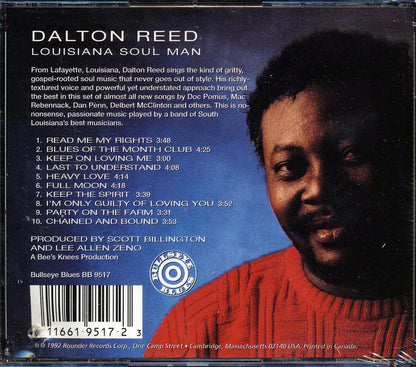 Dalton Reed - Louisiana Soul Man (marked/ltd stock) Music CD