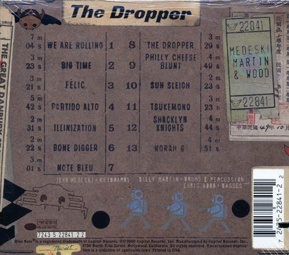 Medeski Martin & Wood The Dropper marked/ltd stock deluxe 3 fold digipak Music CD