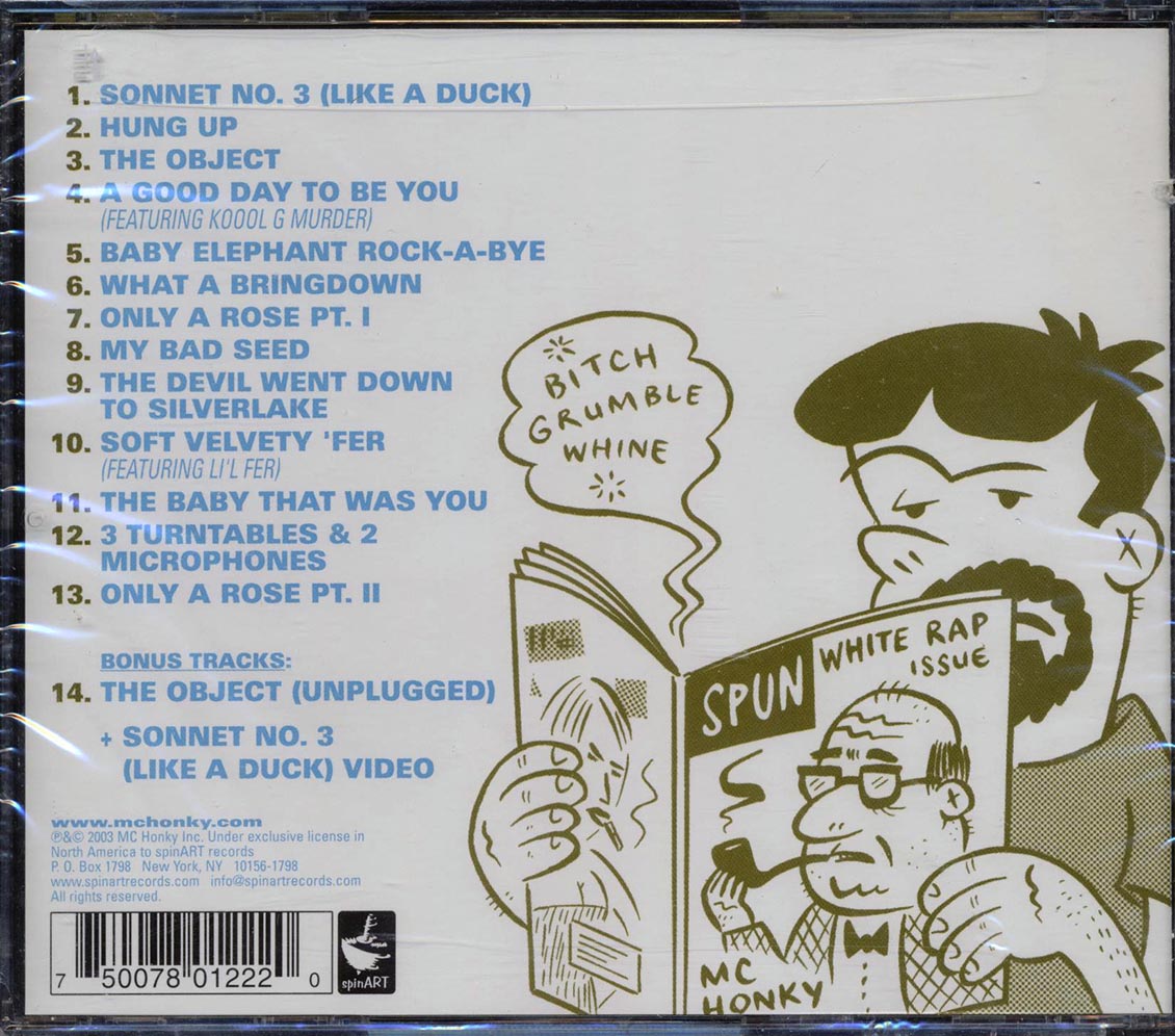 MC Honky - I Am The Messiah: This Is MC Honky (marked/ltd stock) Music CD