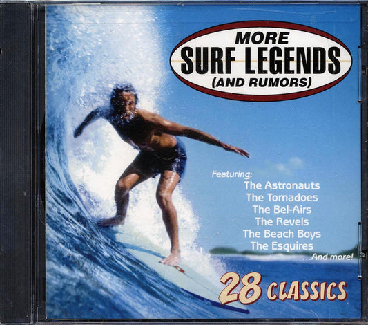 The Tornadoes The Astronauts The Esquires The Bel Airs Etc More Surf Legends And Rumors 28 tracks marked/ltd stock Music CD