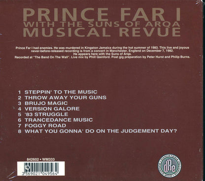 Prince Far I - Musical Revue (marked/ltd stock) Music CD