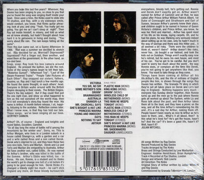 The Kinks - Arthur Or The Decline And Fall Of The British Empire (24 tracks) (+10 bonus tracks) (remastered) Music CD