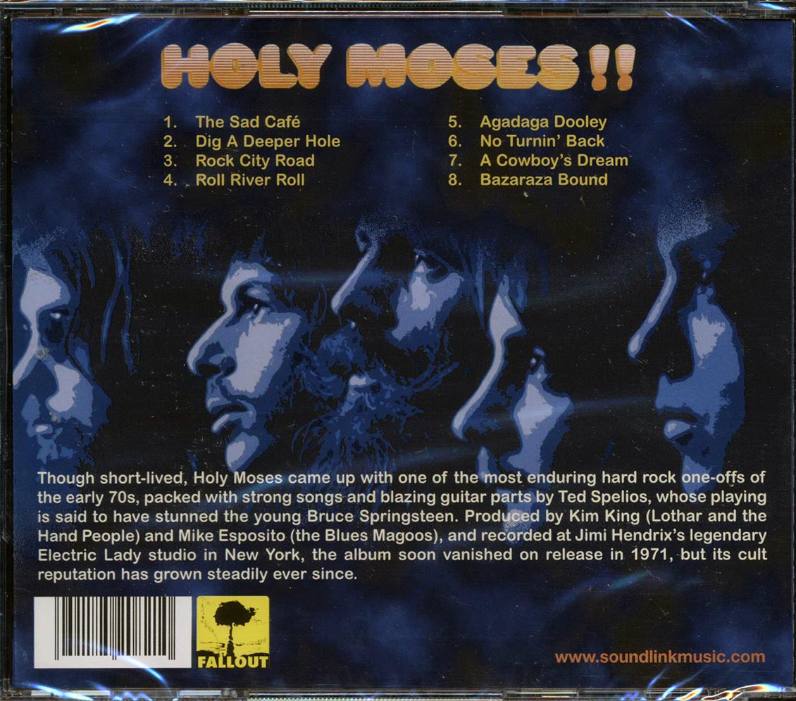 Holy Moses - Holy Moses Music CD