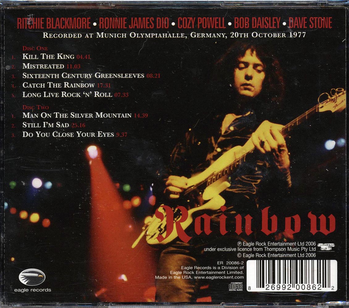Rainbow - Live In Munich 1977 (2xCD) Music CD