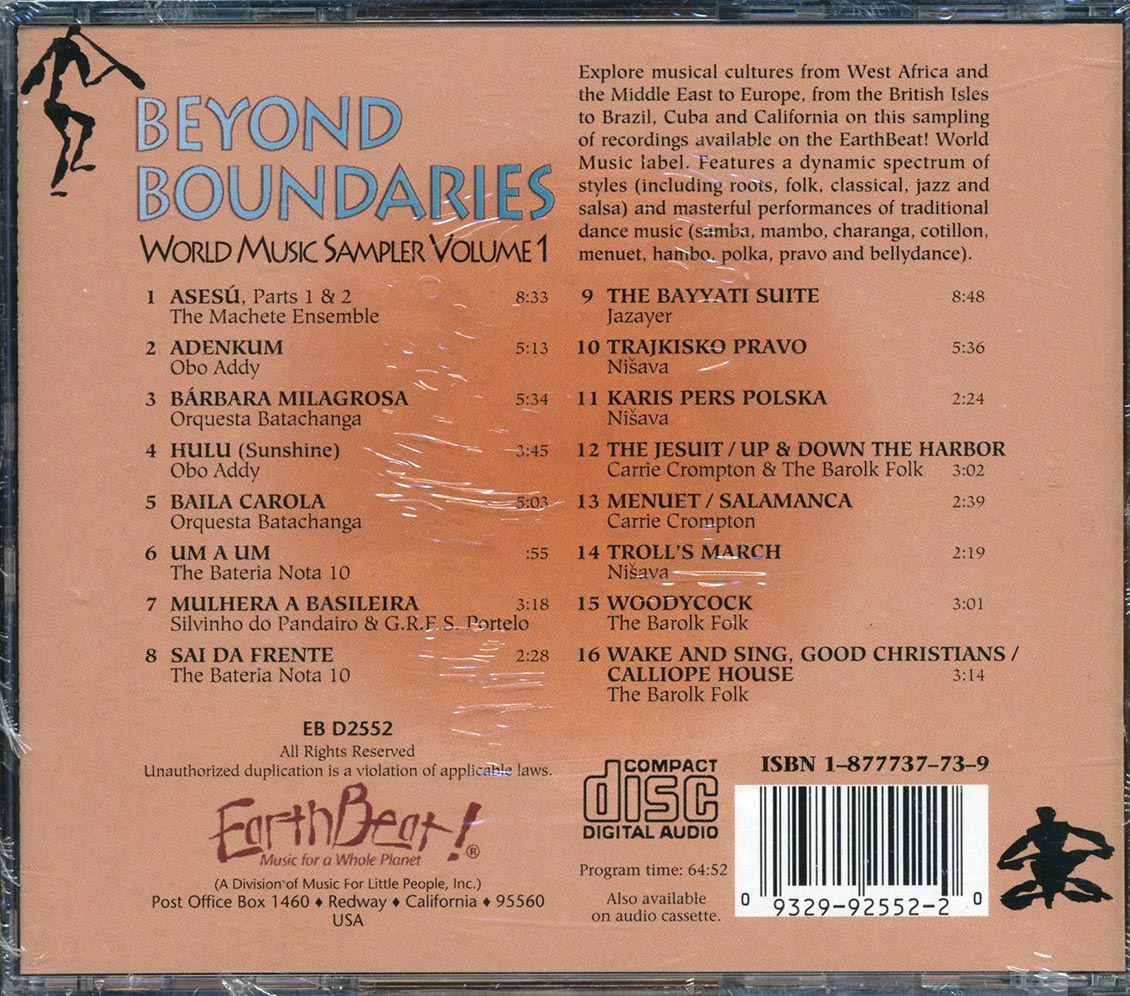 Obo Addy, Nisava, The Bateria Nota, Etc. - Beyond Boundaries: World Music Sampler Volume 1 Music CD