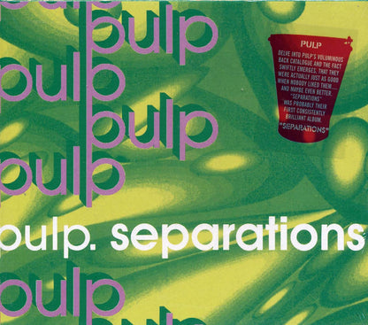Pulp - Separations Music CD