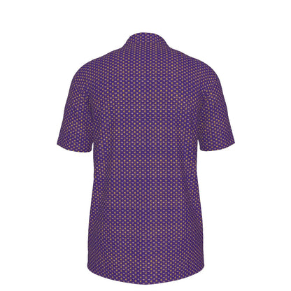 LSU Football Symbols Polo - Purple