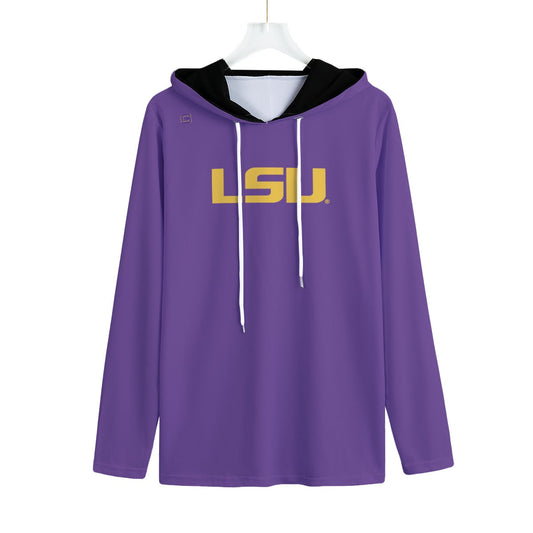 LSU Lightweight Hoodie - Purple