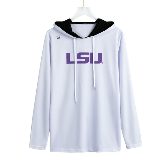 LSU Lightweight Hoodie - White