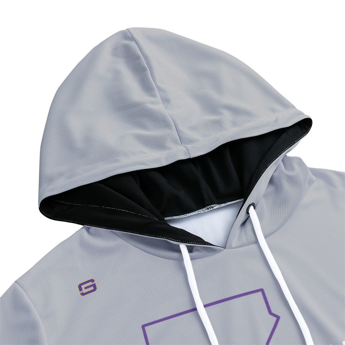 LSU Football Louisianimals Lightweight Hoodie - Grey