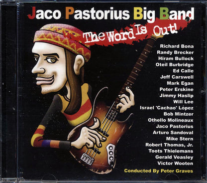 Jaco Pastorius Big Band - The Word Is Out Music CD