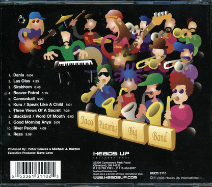 Jaco Pastorius Big Band - The Word Is Out Music CD
