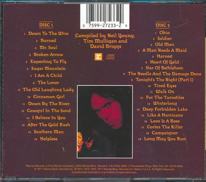Neil Young - Decade Music CD