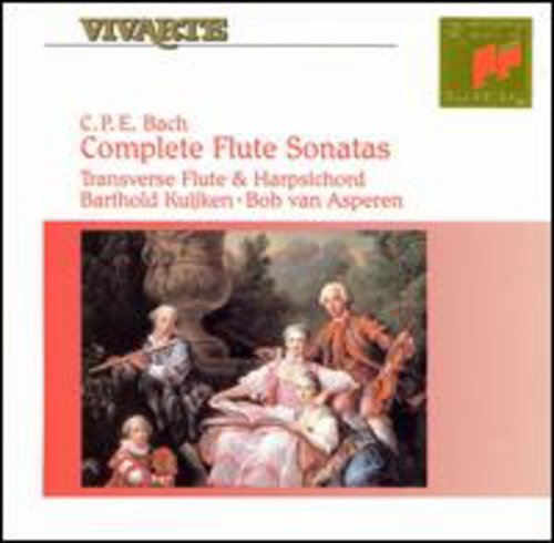 Bach,c.p.e. / Van Asperen / Kuijken - Complete Flute Sonatas - Music CD