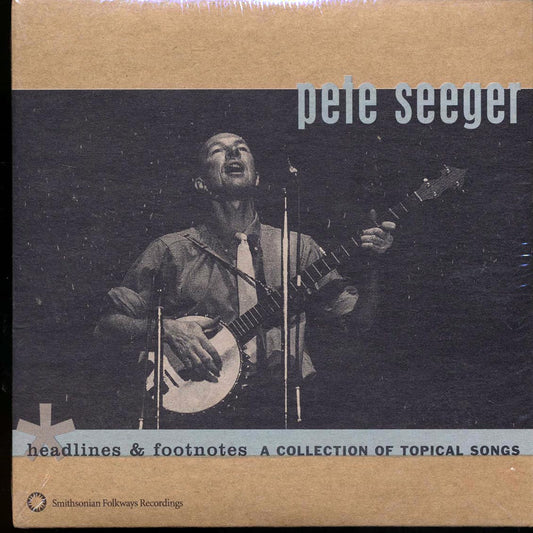Pete Seeger Headlines & Footnotes A Collection Of Topical Songs deluxe mini LP slipsleeve edition Music CD