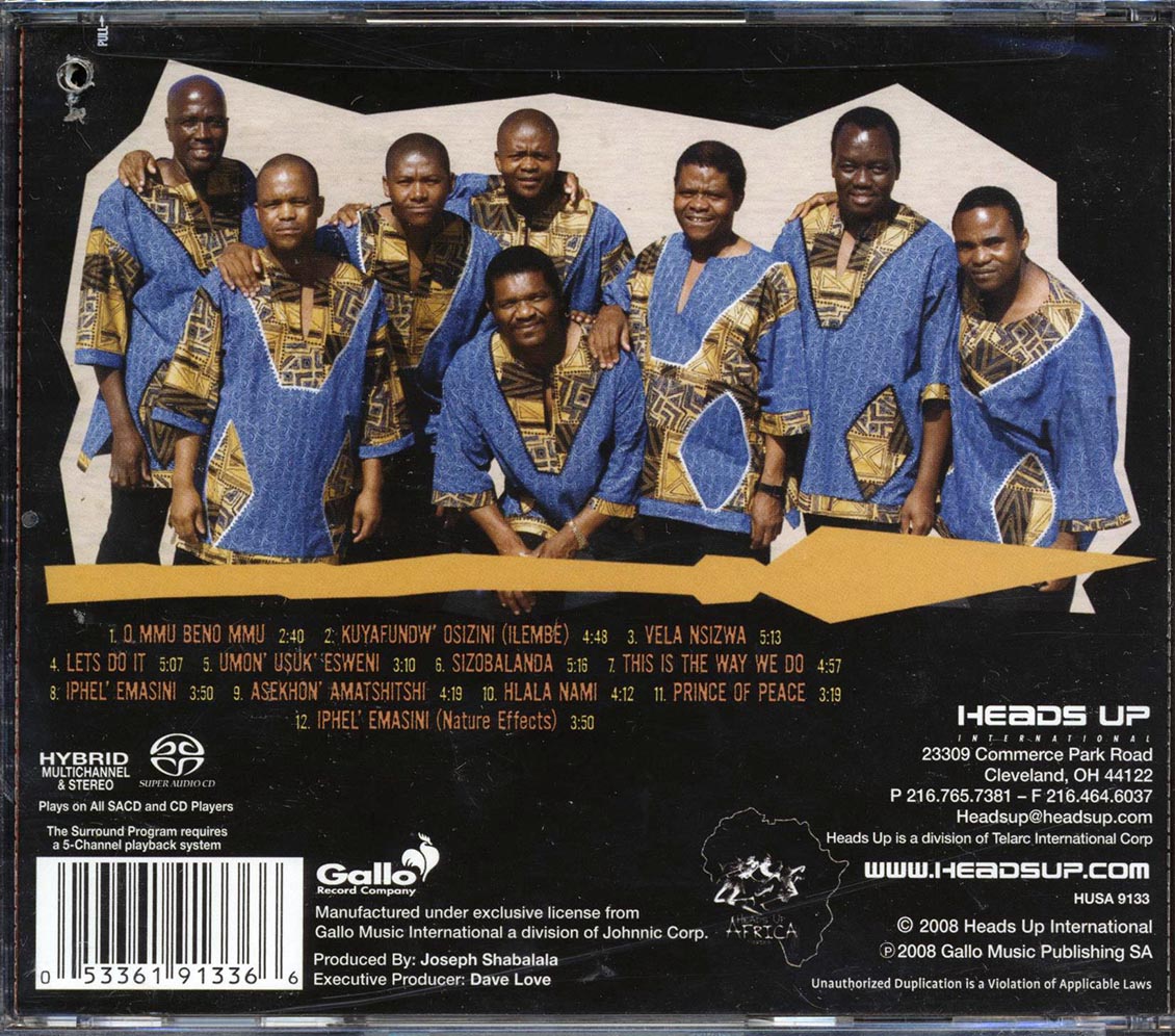 Ladysmith Black Mambazo - Ilembe: Honoring Shaka Zulu (marked/ltd stock) Music CD
