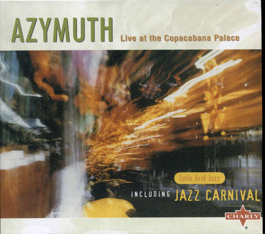 Azymuth Live At The Copacabana Palace Music CD